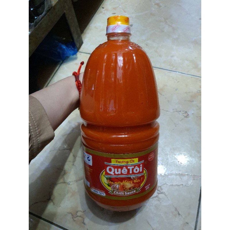 Tương ớt Quê tôi can 2L