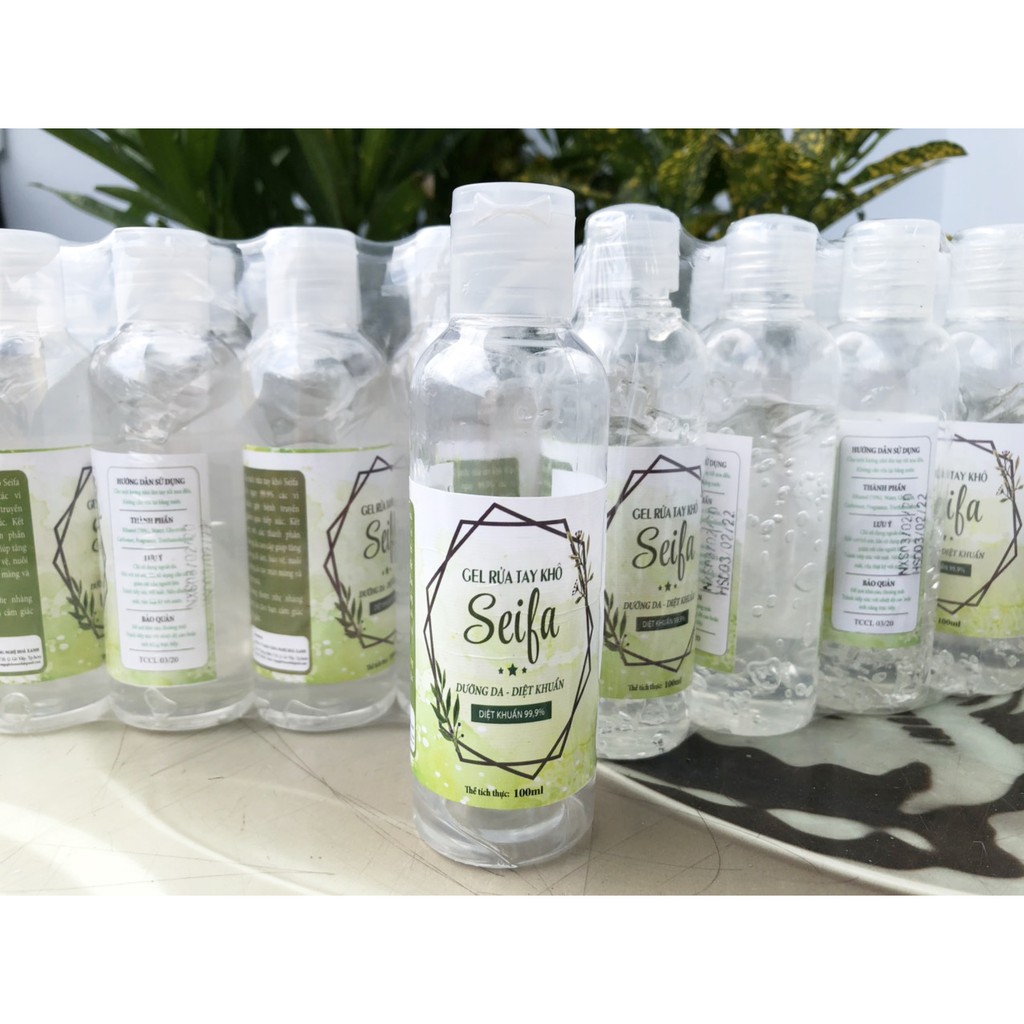 Gel rửa tay khô Seifa 100ml