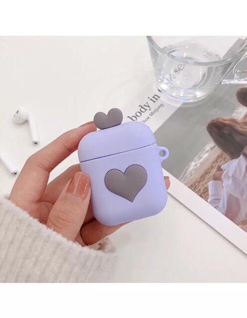 ⚡️TẶNG KÈM MÓC TREO⚡️ Hàng loại 1 Full box Hộp case đựng tai nghe airpod silicon dày dặn đựng i11 i12 i18 ...