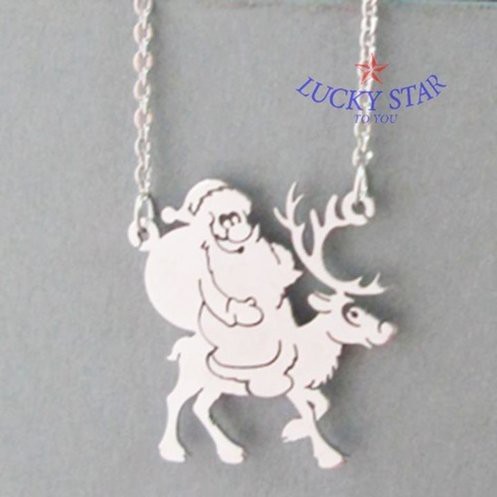 Dây chuyền ông già Noel mừng giáng sinh