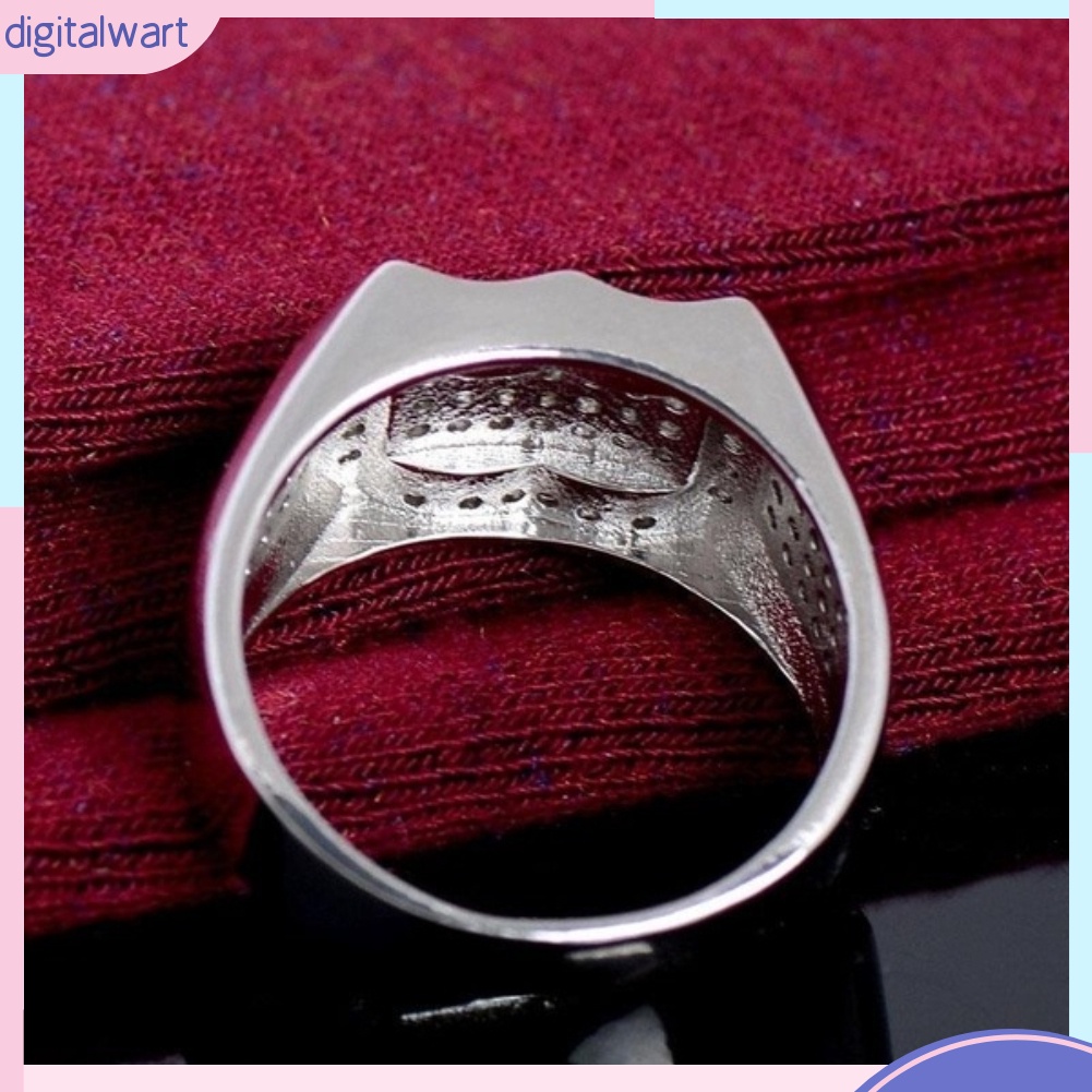 Nhẫn Hợp Kim Đính Đá Thời Trang Dành Cho Nam