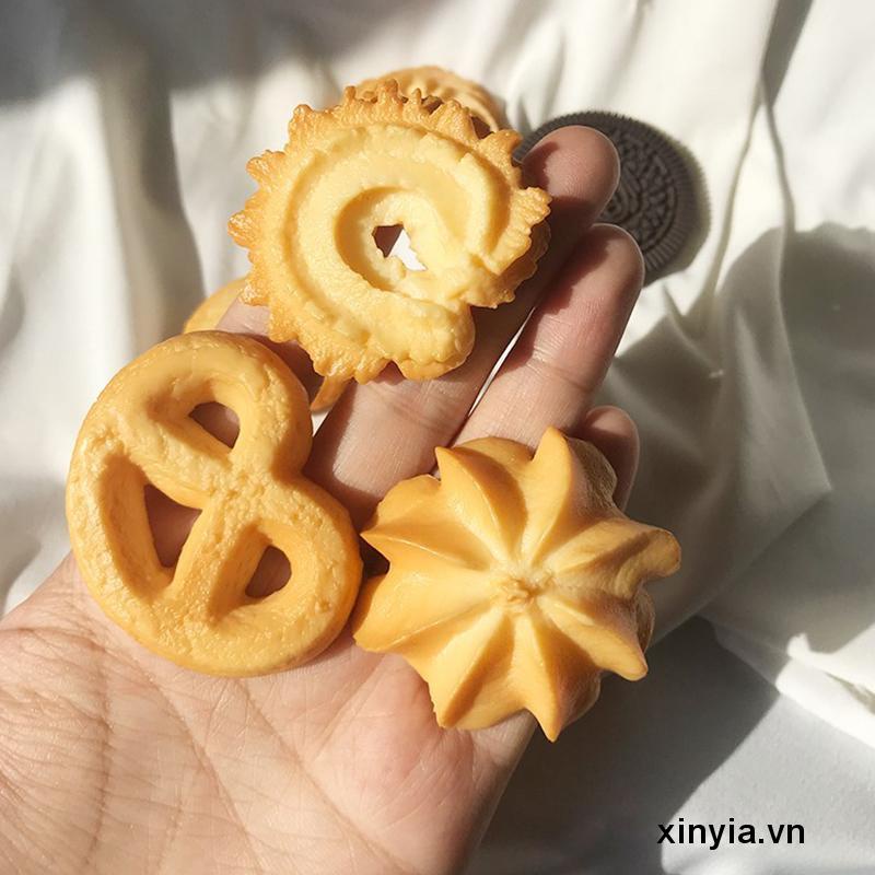 Kẹp Tóc Hình Bánh Quy Dễ Thương Ngộ Nghĩnh