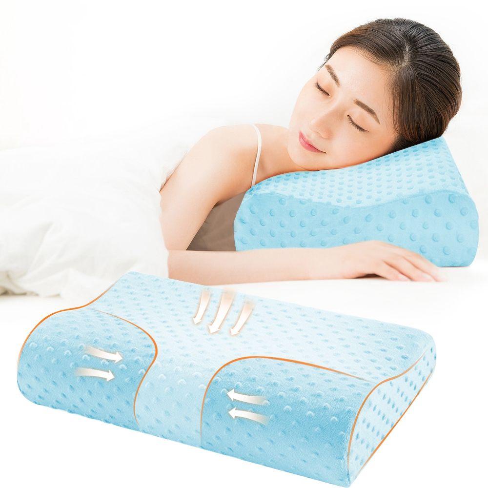 Gối Cao Su Latex Phục Hồi Chậm Chăm Sóc Sức Khỏe Cột Sống Sự Bảo Vệ