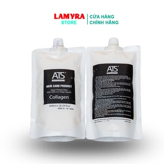 Hấp ủ tóc COLLAGEN ATS phục hồi tóc hư tổn nặng Lamyra