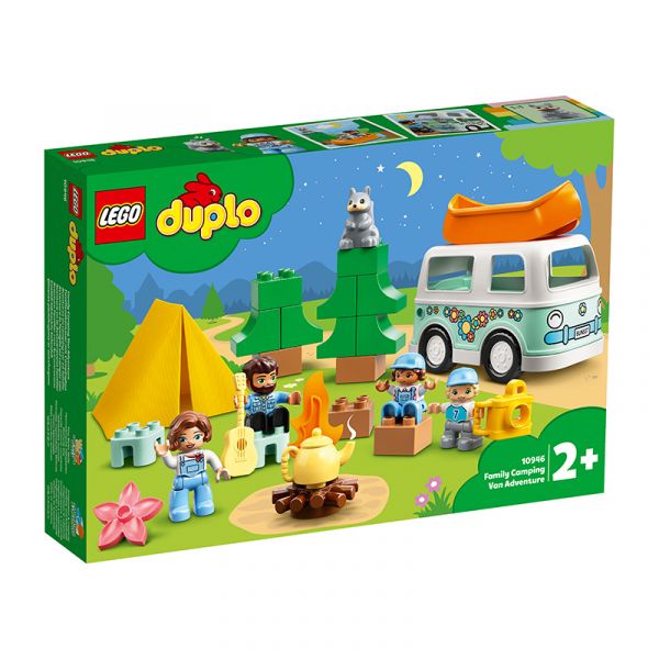 LEGO DUPLO 10946 Chuyến phiêu lưu cắm trại gia đình (30 chi tiết)