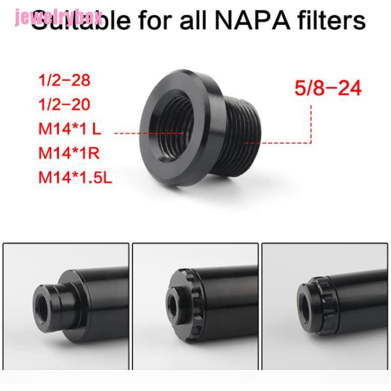 Đầu Nối Ống Lọc Nhiên Liệu 5 / 8-24 Sang 1 / 2-20 Sang M14 Cho NAPA 4003