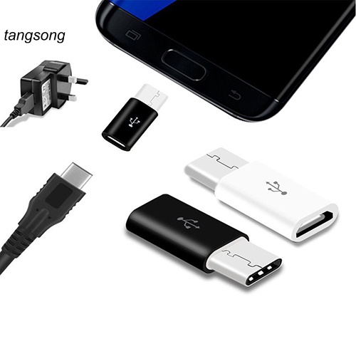Set 2 đầu chuyển đổi dữ liệu Micro USB 2.0 5Pin Female sang USB Type C 3.1 Male | BigBuy360 - bigbuy360.vn