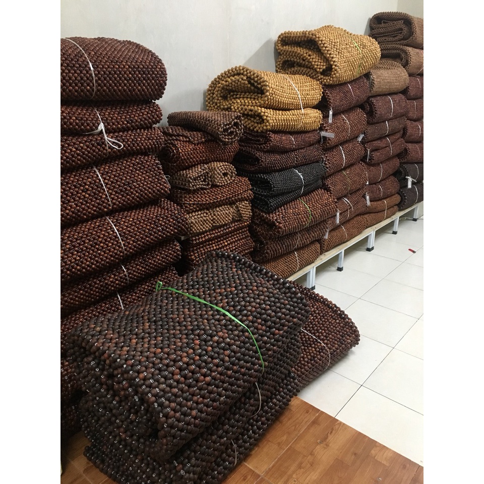 Chiếu hạt gỗ hương hạt 12ly