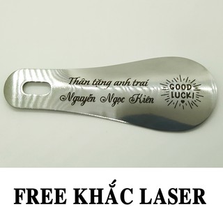 Xỏ giầy hcm miễn phí khắc laser theo yêu cầu | phụ kiện xỏ giầy quà tặng phong cách sành điệu