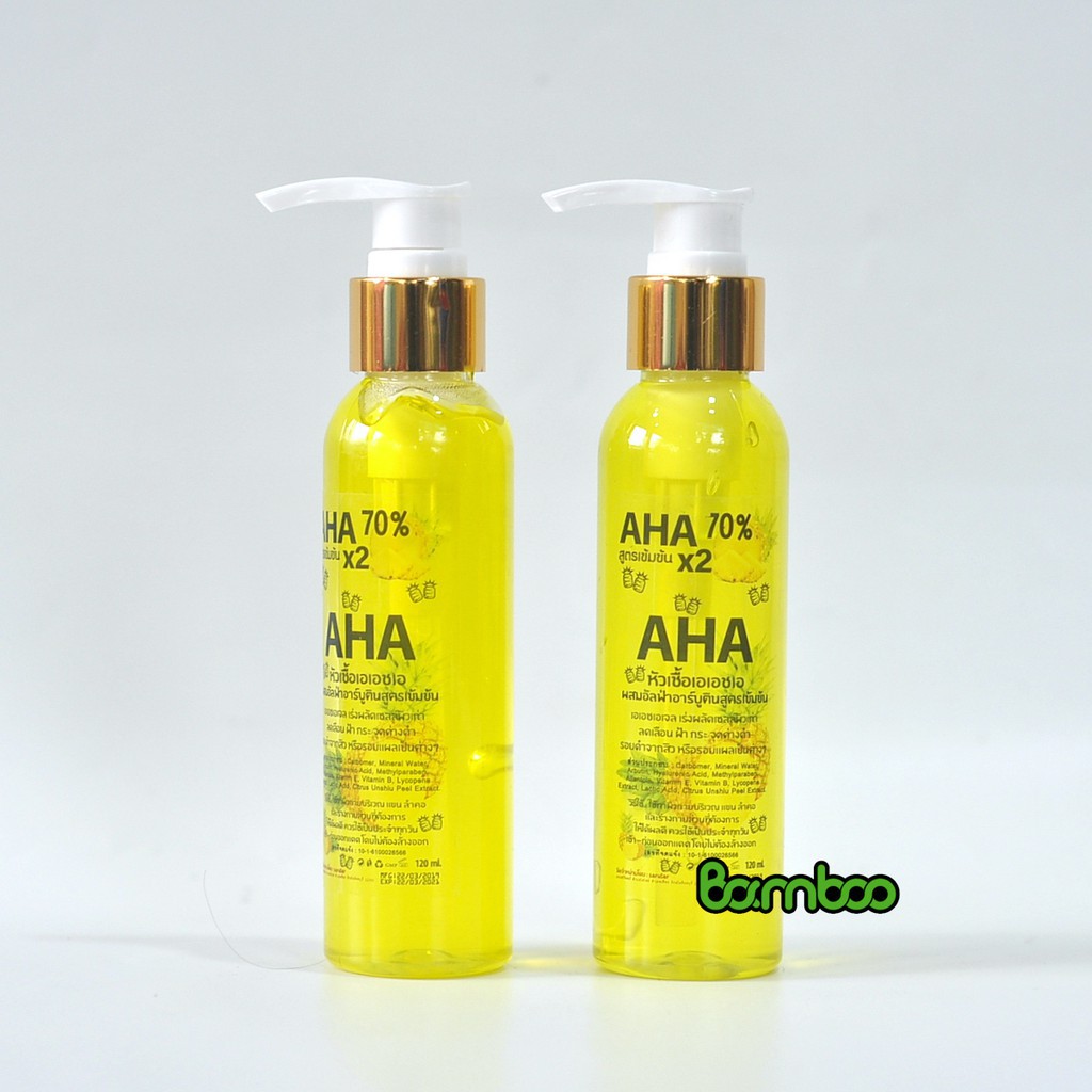 Serum dưỡng trắng da AHA 120ml Thái Lan