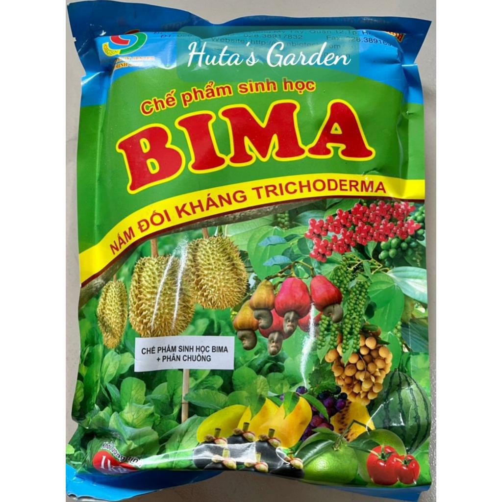 Trichoderma BIMA  Men vi sinh/ nấm đối kháng/ Chế phẩm sinh học Bima+ phân chuồng