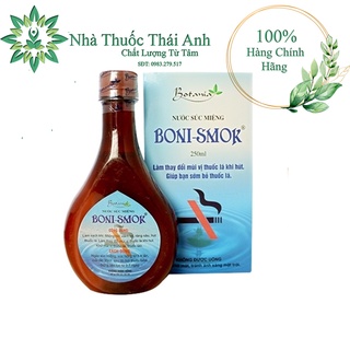 NƯỚC SÚC MIỆNG BONI-SMOK 250ML