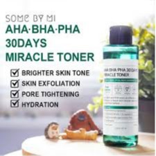 [ L&amp;V] Nước hoa hồng Some By Mi AHA-BHA-PHA 30 Days Miracle Toner Some By Mi AHA