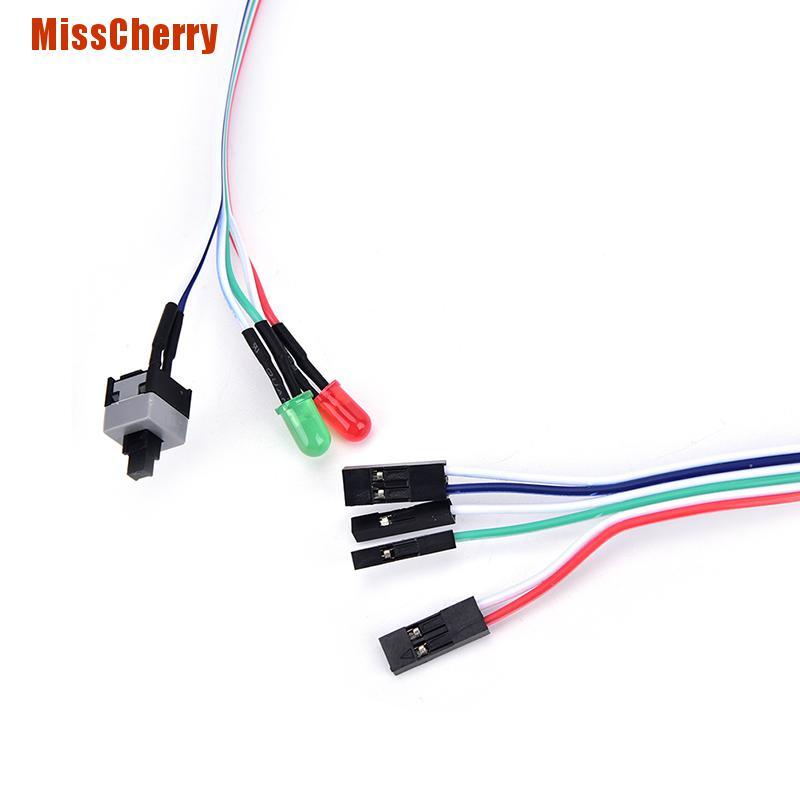 Dây Cáp Nguồn Atx Có Công Tắc Và Đèn Led