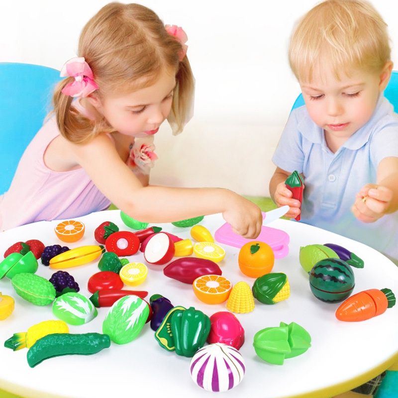Bộ Đồ Chơi Cắt Trái Cây 37 Món Cho Bé