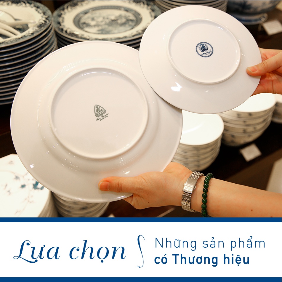 Bộ Chén Ăn Cơm Trắng Minh Long 11.5 cm - Gốm sứ cao cấp Minh Long I