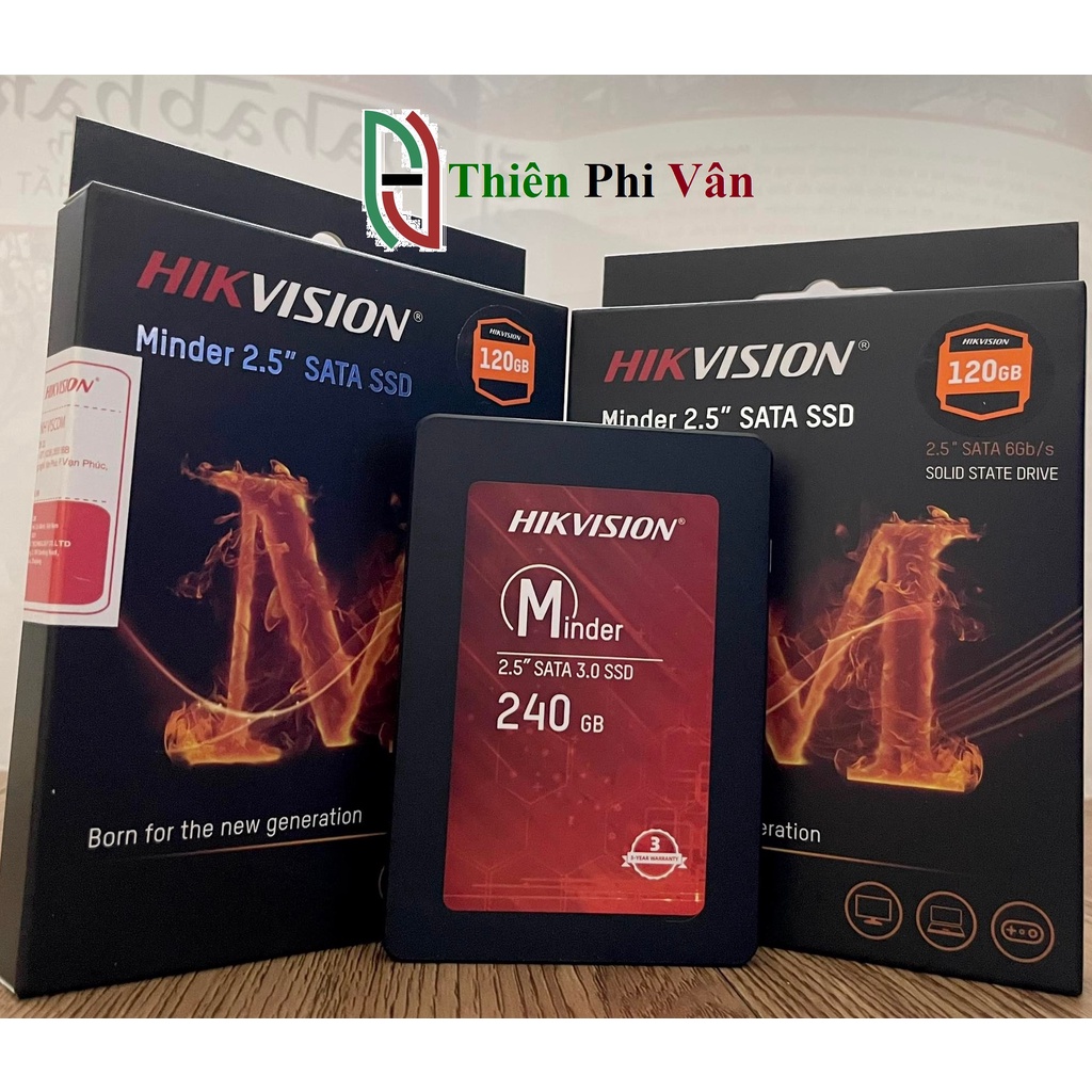 Ổ cứng SSD HIKVISION MINDER 2.5'' SATA DUNG LƯỢNG 120GB - PHÂN PHỐI CHÍNH HÃNG