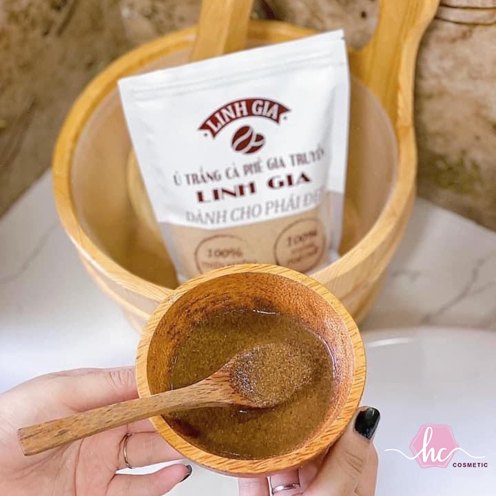 Ủ Trắng Cafe Tẩy Tế Bào Chết Body Gia Truyền Linh Gia – 350gr - Hương Chất Cosmetic