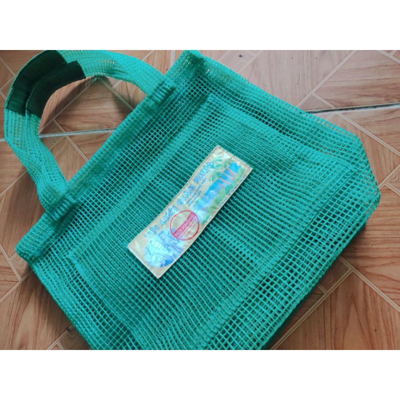 Túi lưới đi chợ giảm nhựa-yêu môi trường