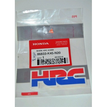 Tem HRC Honda 70MM - 85MM nhập Honda Indo