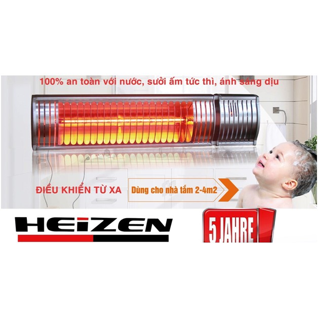 Đèn sưởi nhà tắm Heizen Appino10 (điều khiển từ xa) - Hàng chính hãng