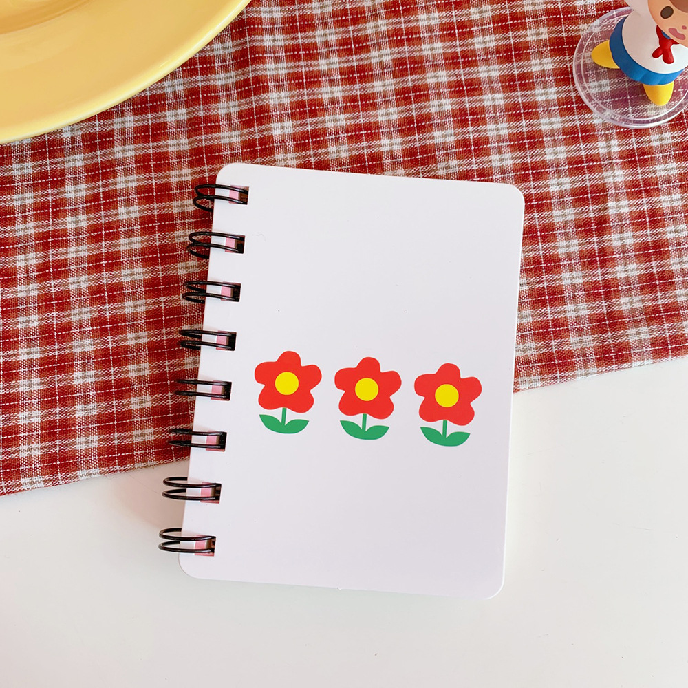 Sổ Tay Họa Tiết Hoạt Hình Dễ Thương Phong Cách Hàn Quốc