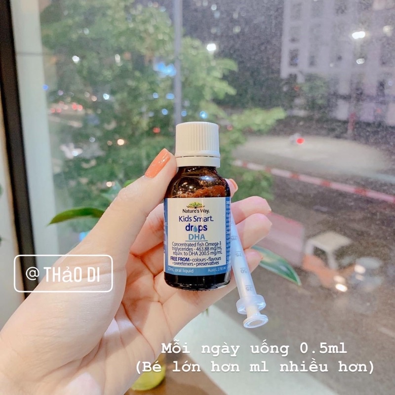 DHA Nature’s Way Kids Smart Drops Dạng Giọt 20ml - Úc