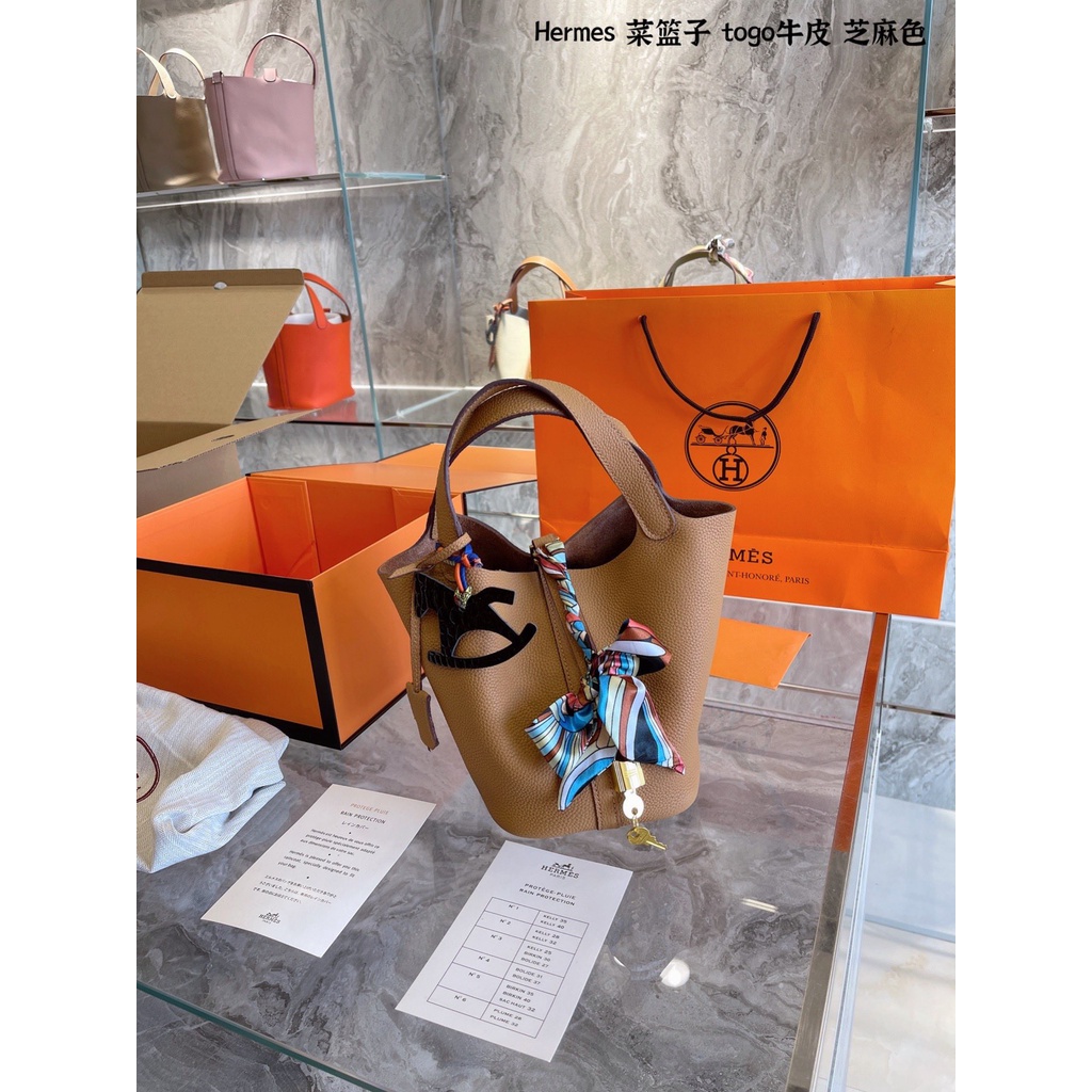 Siêu Phẩm Túi Her.mes Pi.cotin Size 18cm Full Màu đen