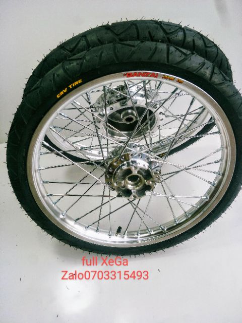 CẶP BÁNH CĂM VISON,VARIO,AB, LUVIAS,NO 4.. NIỀN BANZAI THÁI full VỎ CRV 50.60.