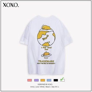 Áo thun tay lỡ form rộng dáng unisex  XOXO phong cách Nelly Ulzzang in hình I'm Tired