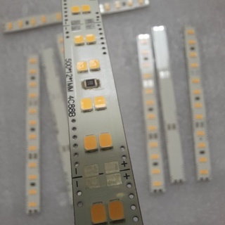 thanh đèn led 12v. 24 chip led vàng.