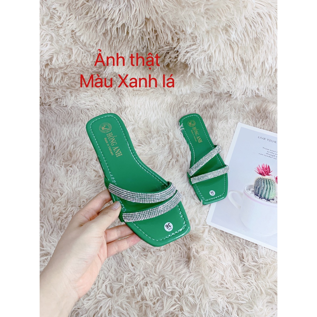 XẢ KHO (S40) Dép lê nữ quai đá chéo (Mã D.294)