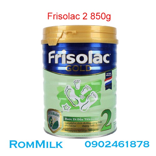 Sữa Friso Frisolac Gold 2 900g [Date 2023]