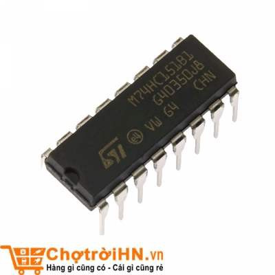 Chíp 74HC151 8 Input Multiplexer DIP16