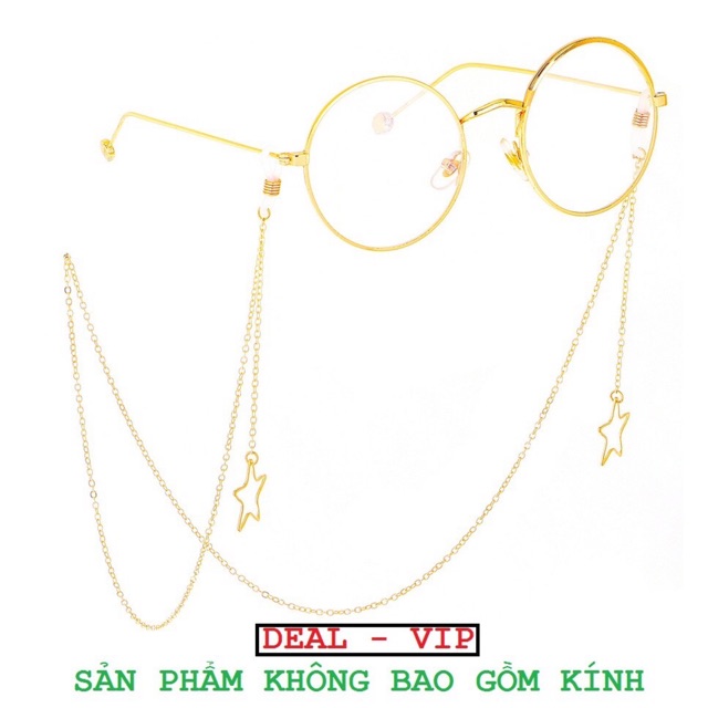 Dây đeo kính tam giác chain kính KHÔNG KÈM KÍNH