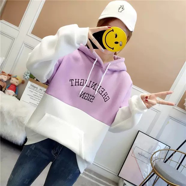 ÁO HOODIE NỮ GREEN LIGHT SIÊU CUTE KN23 | BigBuy360 - bigbuy360.vn