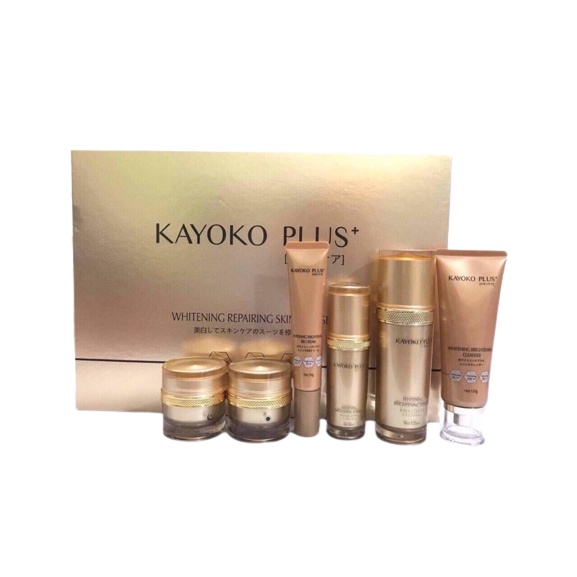 Bộ mỹ phẩm kayoko plus+ vàng chuẩn nhật