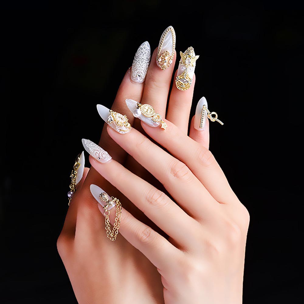 [Hàng mới về] Phụ kiện trang trí móng 3d nghệ thuật