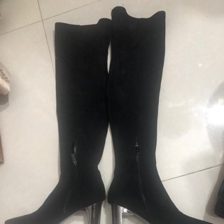 Bốt cao qua gối mới đẹp size 39 thanh lý