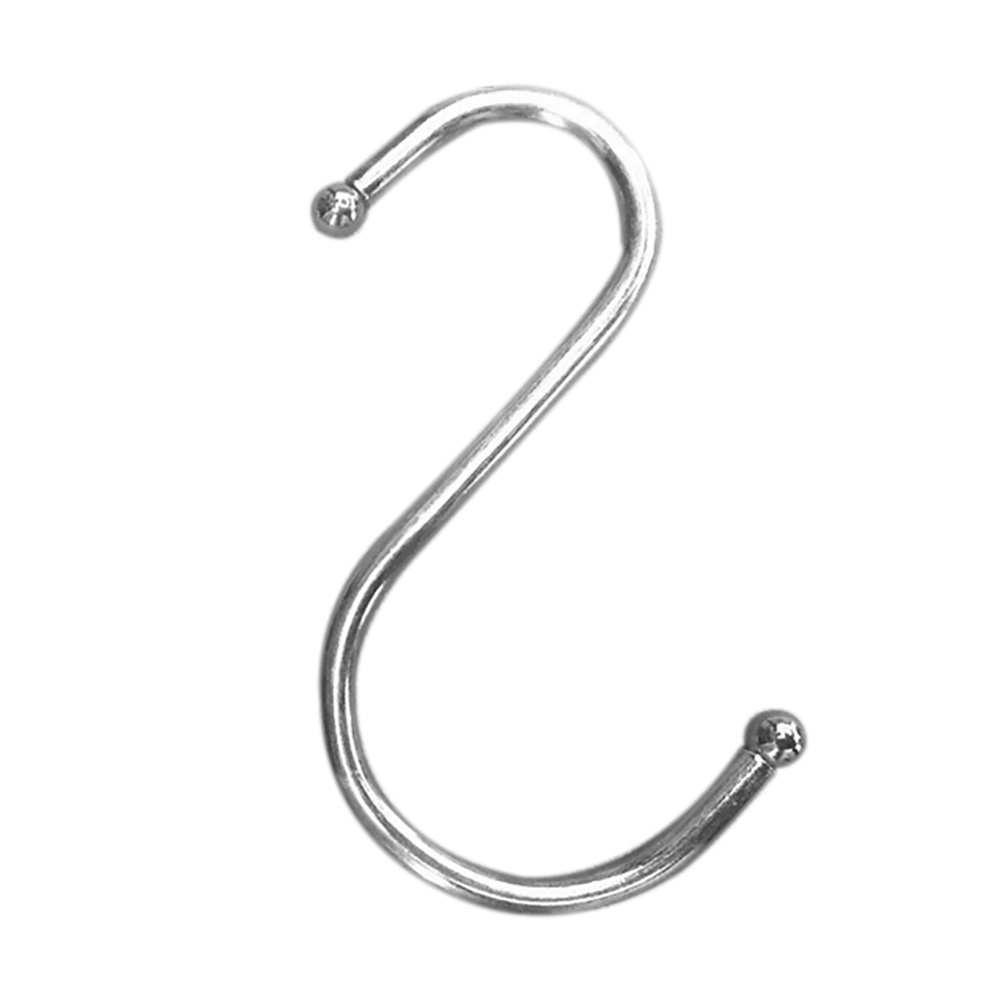 Móc Treo Đồ Hình Chữ S Bằng Thép Không Gỉ Tiện Dụng Cho Gia Đình