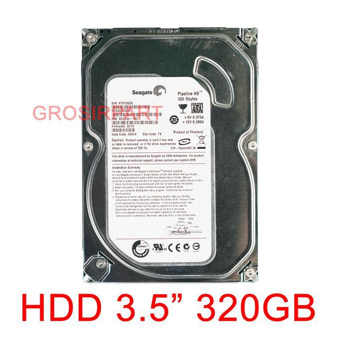 Ổ Cứng Trong H2O "Pqd-043 3.5 Inch 320 Gb Hdd / Inch 320 Gb - Hdd 3.5" | WebRaoVat - webraovat.net.vn