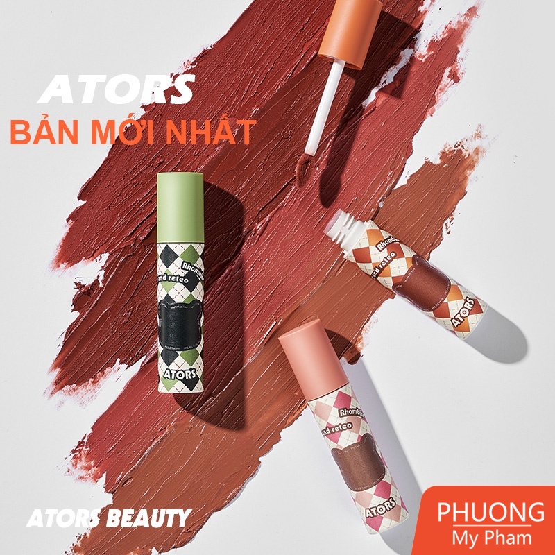 Son Kem Lì ATORS Lip Powder Cream Màu Lì Lâu Trôi [AT003]