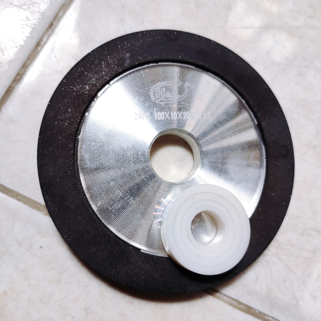 Đĩa mài lưỡi cưa 100mm HL cao cấp / Đĩa mài rửa lưỡi cưa hợp kim, đĩa mài hợp kim (SS2306)