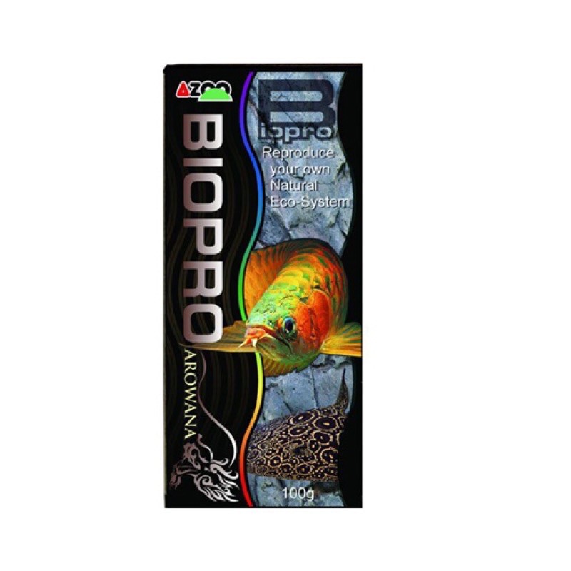 VI SINH BỘT CHO CÁ RỒNG AZOO BIOPRO AROWANA (100gram)