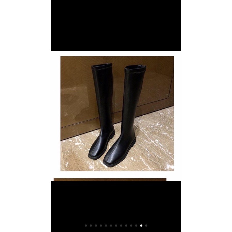 Boots Ulzzang cổ cao đế bệt