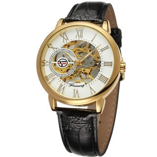 Đồng Hồ Cơ Nam Lộ Máy Chính Hãng Forsining Thời Trang Dây Da Cao Cấp Đẹp Giá Rẻ