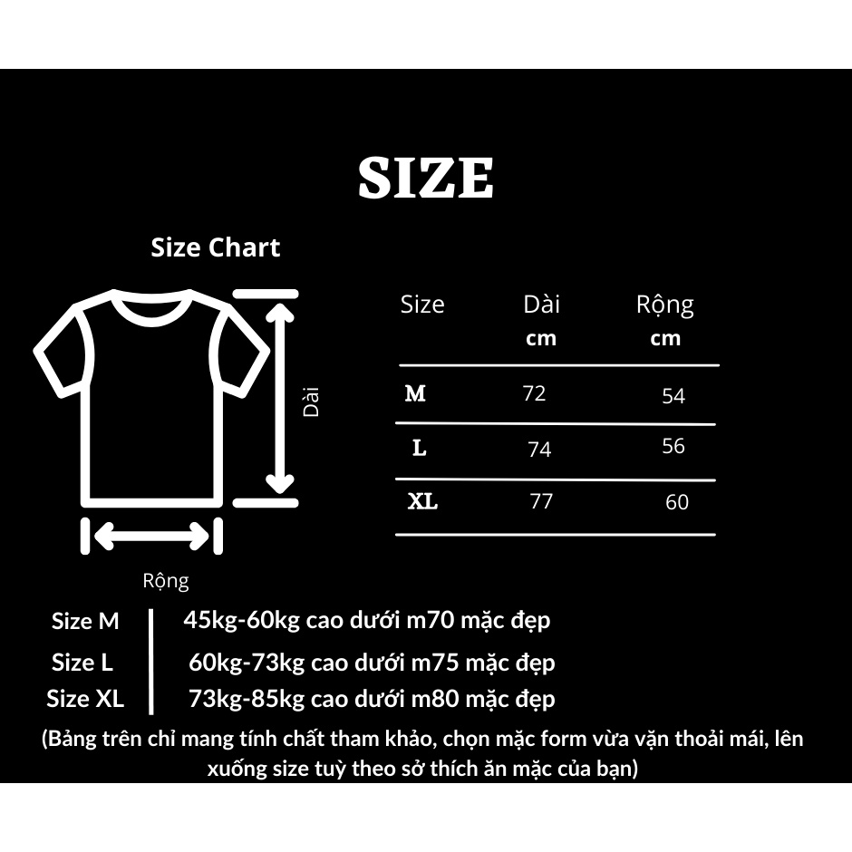 Áo thun oversize trơn nam nữ cotton màu trắng đen form rộng W0