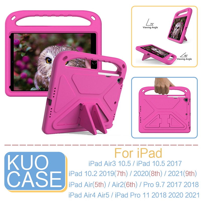 Ốp Máy Tính Bảng Bằng EVA Chống Sốc Cho iPad 10.2 2019 2020 2021 iPad 5 6 Air Air2 Air3 10.5 Air4 Air5 Pro 11 2018 2020 2022