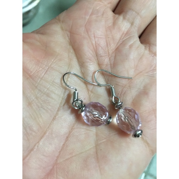 Hoa tai móc thời trang nhựa giả đá si tuyển Nhật