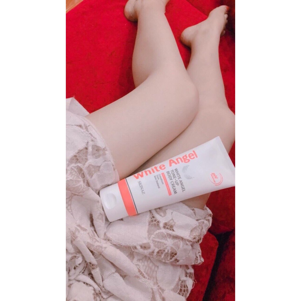 Kem dưỡng trắng da body white angel Skinaz Hàn Quốc